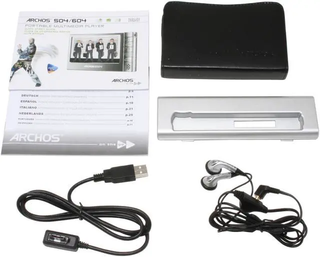 Alt view image 7 of 9 - ARCHOS 4.3" 30GB MP3 Player 604