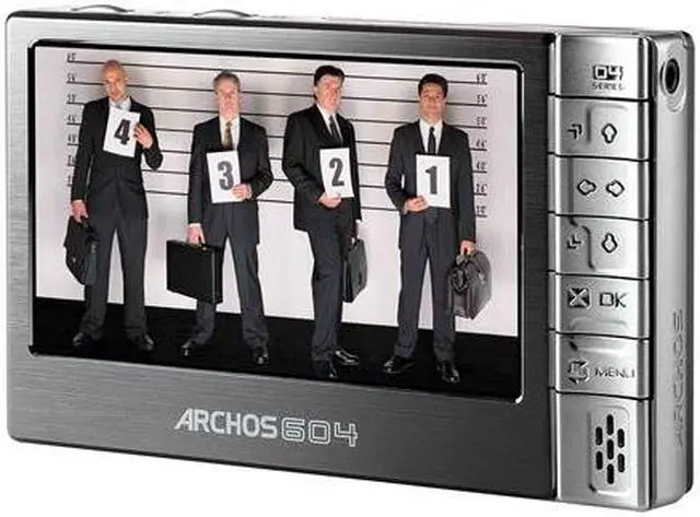 Main image of ARCHOS 4.3" 30GB MP3 Player 604