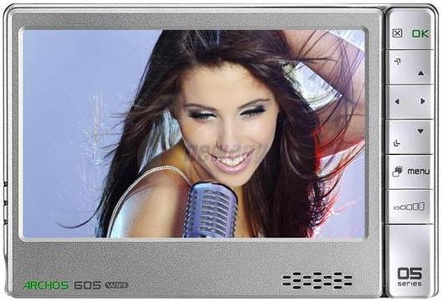 Main image of Archos 500948 30GB WiFi Portable Media Player with 4.3" TFT Touch Screen, Silver