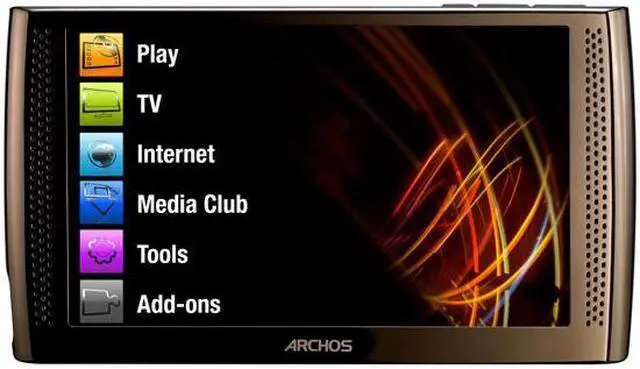 Main image of ARCHOS 5 4.8" 250GB MP3 / MP4 Player