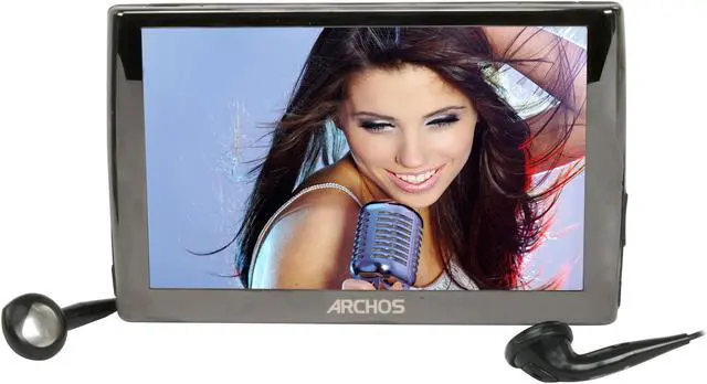 Alt view image 3 of 6 - Archos 5 120GB 4.8" WiFi Touch Screen Internet Media Tablet and MP3/MP4 Player