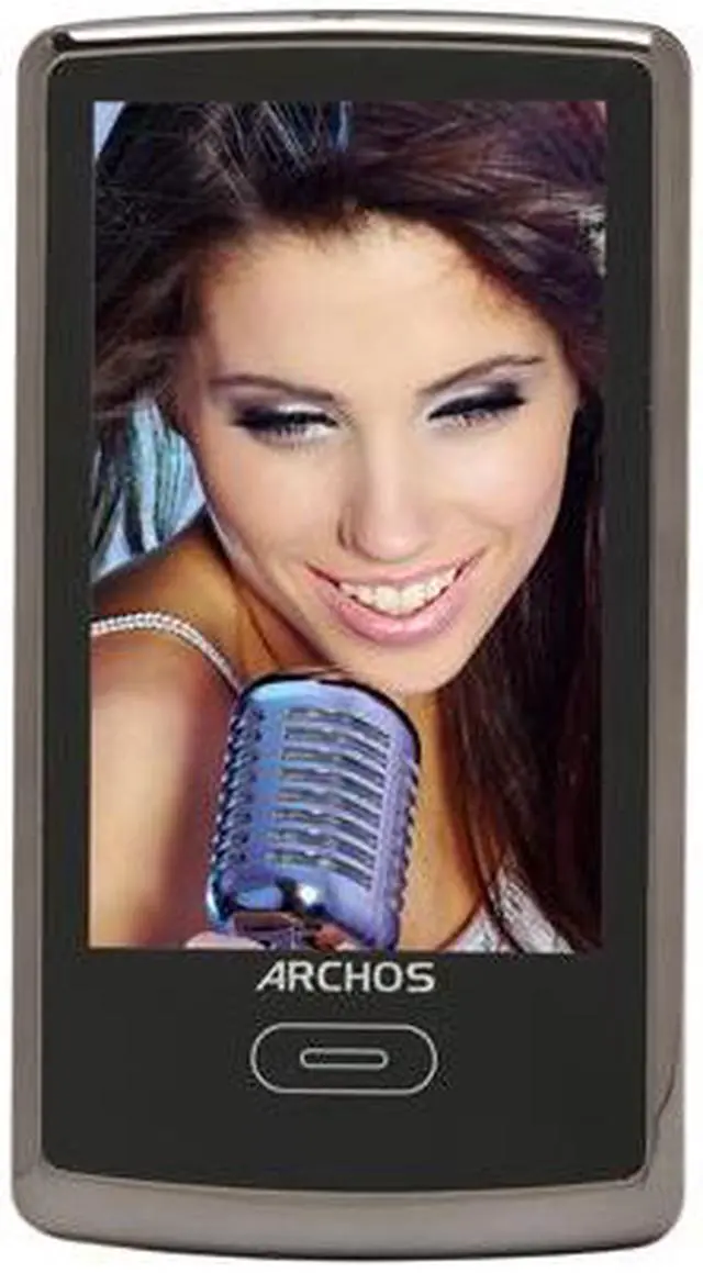 Alt view image 6 of 11 - Archos 3 Vision - 8GB MP3/MP4 Player (501338) - CHOCOLATE BROWN