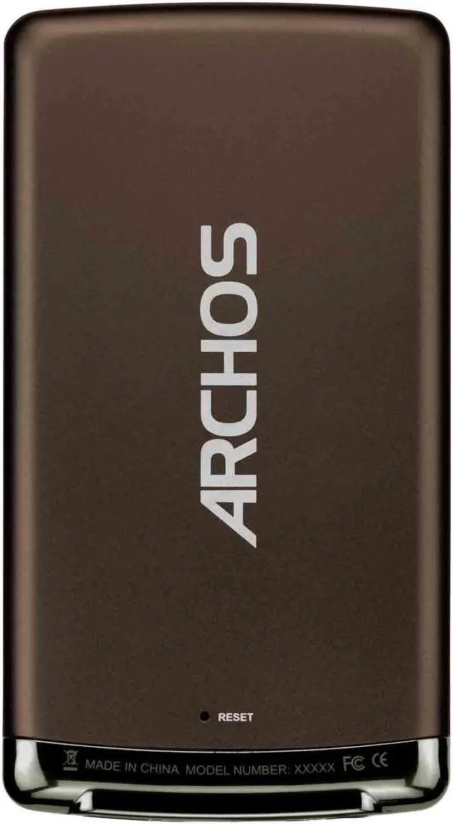 Alt view image 3 of 11 - Archos 3 Vision - 8GB MP3/MP4 Player (501338) - CHOCOLATE BROWN