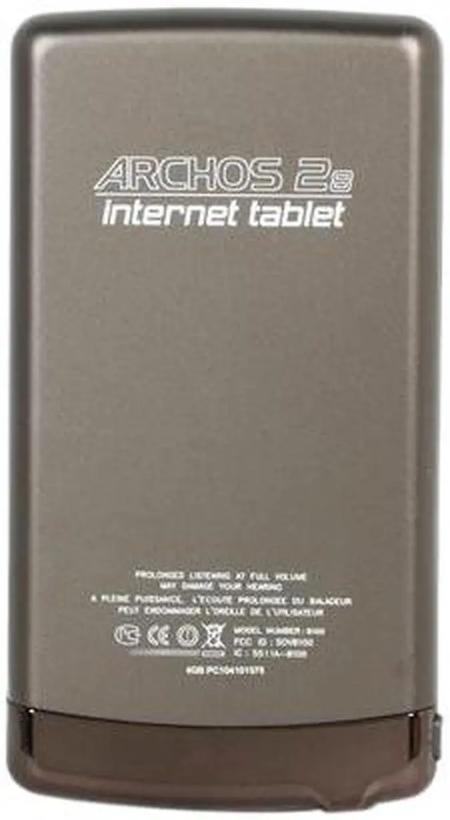 Alt view image 4 of 7 - Archos - 28 Internet Tablet - 4GB Running Google ANDROID + Wi-Fi (501562)