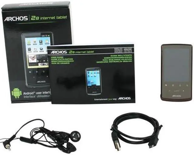 Alt view image 7 of 7 - Archos - 28 Internet Tablet - 4GB Running Google ANDROID + Wi-Fi (501562)