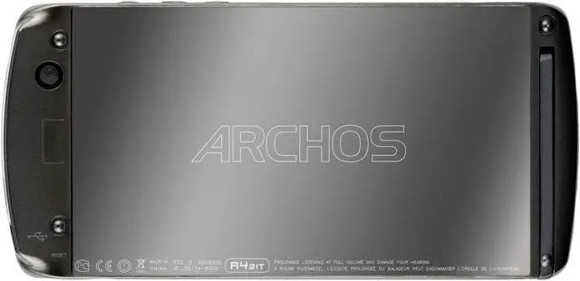 Alt view image 5 of 13 - ARCHOS 4.3" MP3 / MP4 Player 43 Internet Tablet - 8GB