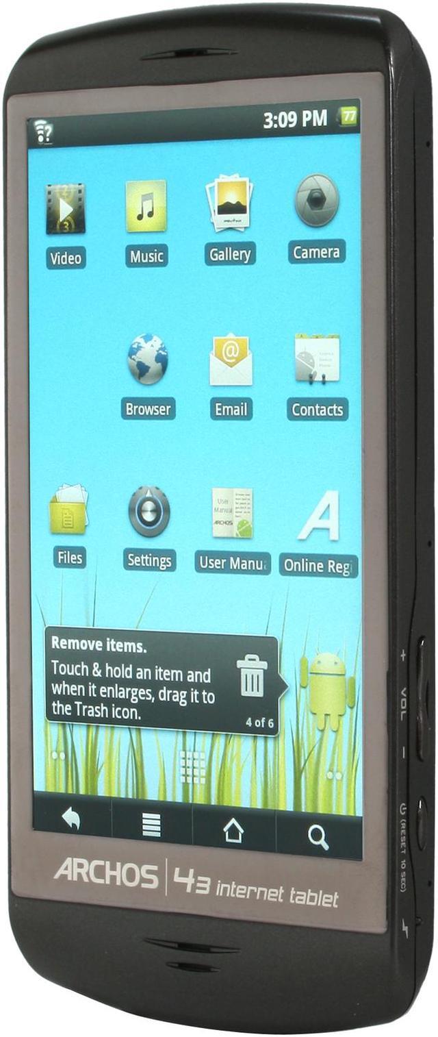 Alt view image 2 of 7 - Archos - 43 Internet Tablet - 16GB Running Google ANDROID + Wi-Fi (501578)