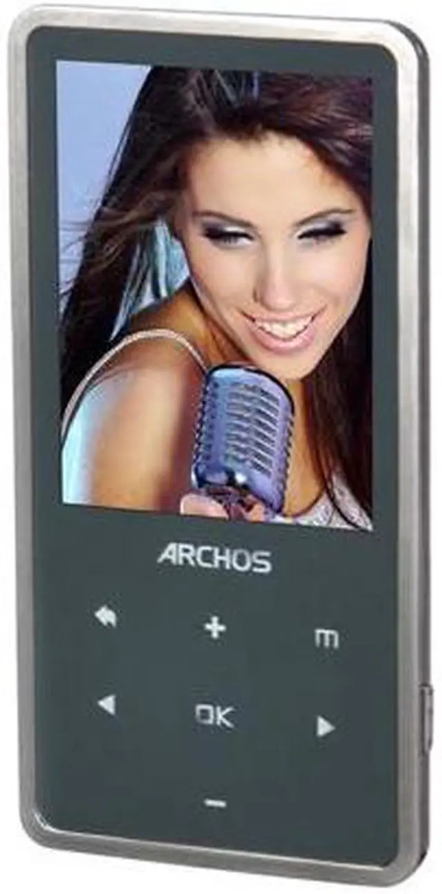 Alt view image 2 of 6 - Archos 24c Vision 2.4" MP3/MP4 Player with Camera - 8GB (501640)