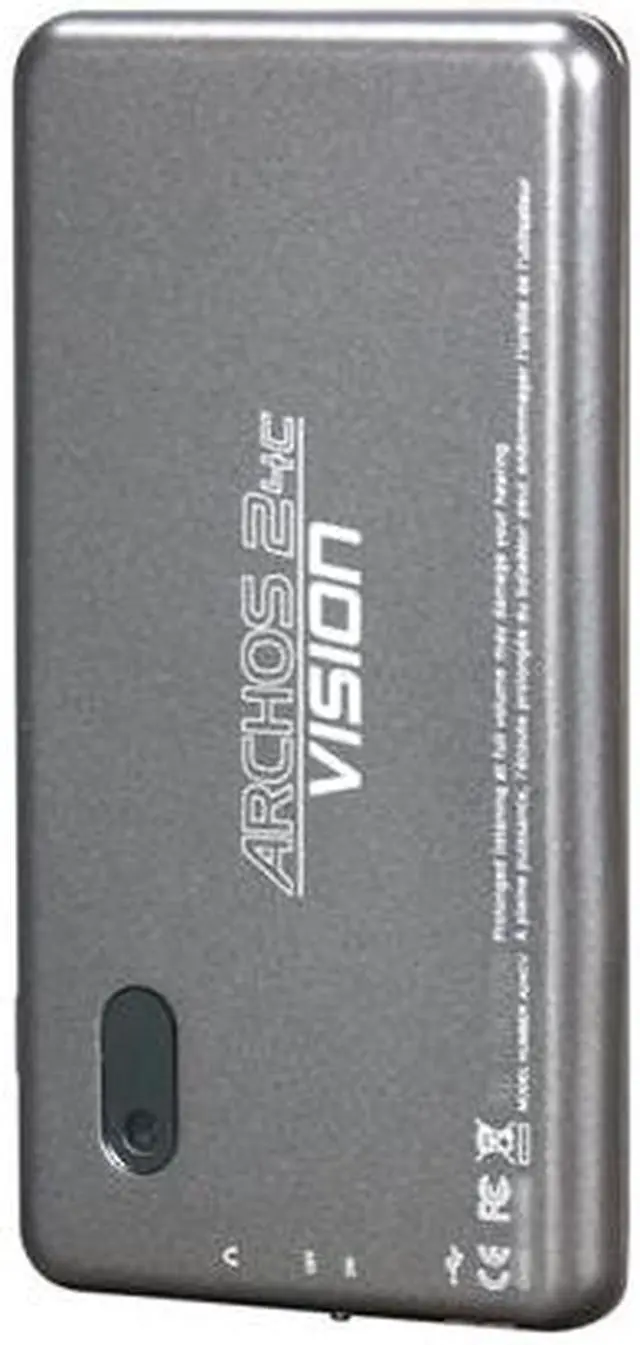 Alt view image 4 of 6 - Archos 24c Vision 2.4" MP3/MP4 Player with Camera - 8GB (501640)