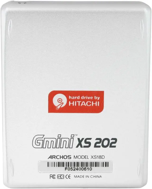 Alt view image 6 of 8 - ARCHOS 2.0" Silver 20GB MP3 Player Gmini XS 202