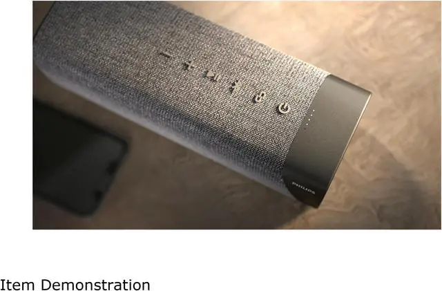 Alt view image 7 of 8 - Philips S7505 Wireless Speaker 20 Hours Playtime Up 20m Range IPX7