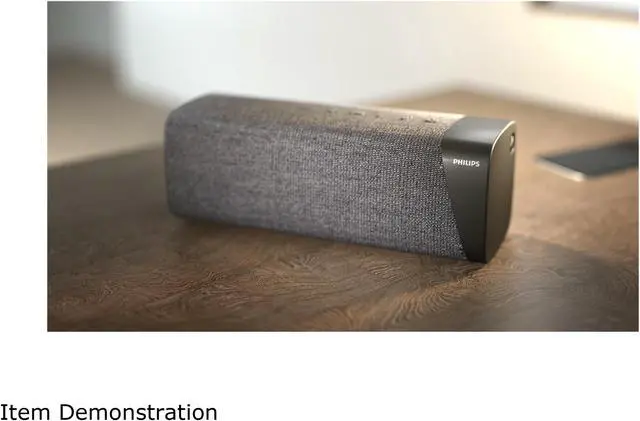 Alt view image 8 of 8 - Philips S7505 Wireless Speaker 20 Hours Playtime Up 20m Range IPX7