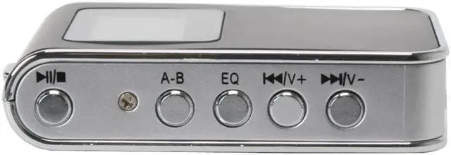 Alt view image 2 of 7 - diabloTek Black/Silver MP3 Player YDR550BK