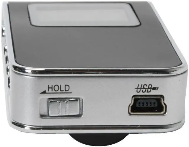 Alt view image 3 of 7 - diabloTek Black/Silver MP3 Player YDR550BK