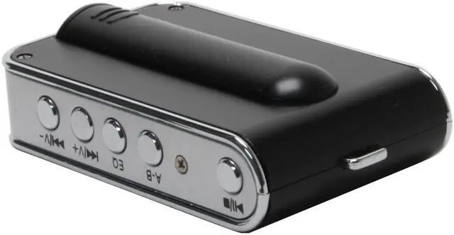Alt view image 6 of 7 - diabloTek Black/Silver MP3 Player YDR550BK