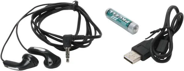 Alt view image 7 of 7 - diabloTek Black/Silver MP3 Player YDR550BK