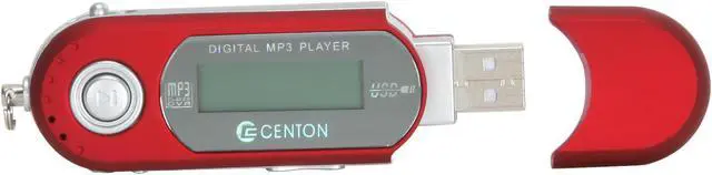 Alt view image 12 of 13 - CENTON moVex Red 2GB MP3 Player 2GBMP3-003