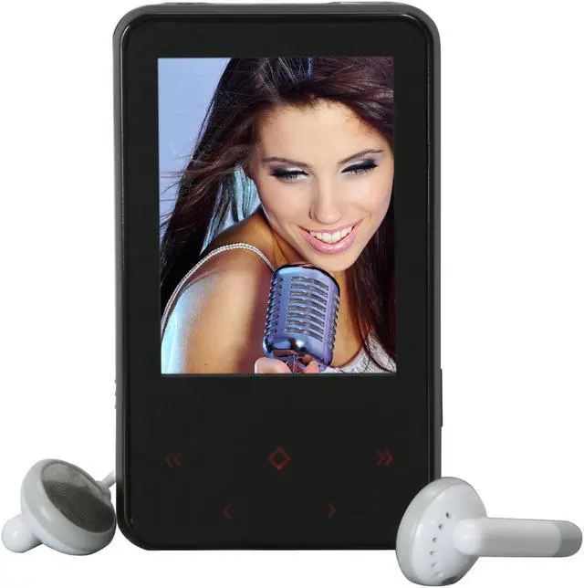 Main image of CENTON 2.2" Black 4GB MP3 / MP4 Player 4GBMP4-008