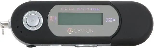 Alt view image 9 of 13 - CENTON moVex Black 4GB MP3 Player 4GBMP3-001