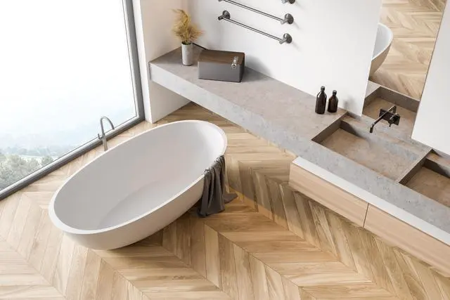 Alt view image 8 of 9 - Klipsch THE THREE PLUS Premium Bluetooth Speaker System (Walnut)