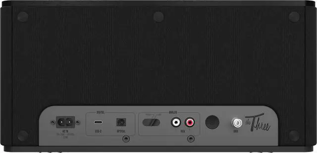 Alt view image 2 of 9 - Klipsch THE THREE PLUS Premium Bluetooth Speaker System (Matte Black)