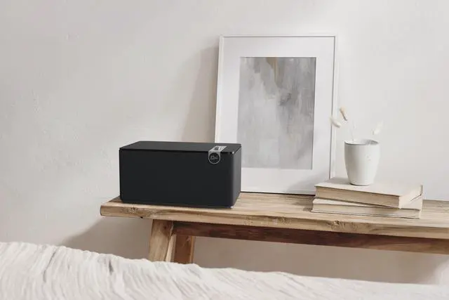 Alt view image 6 of 9 - Klipsch THE THREE PLUS Premium Bluetooth Speaker System (Matte Black)