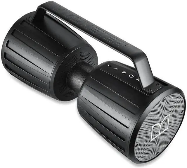 Alt view image 2 of 3 - Monster Adventurer Force Portable Bluetooth Speaker with Power Bank and IPX7 Waterproof Rating