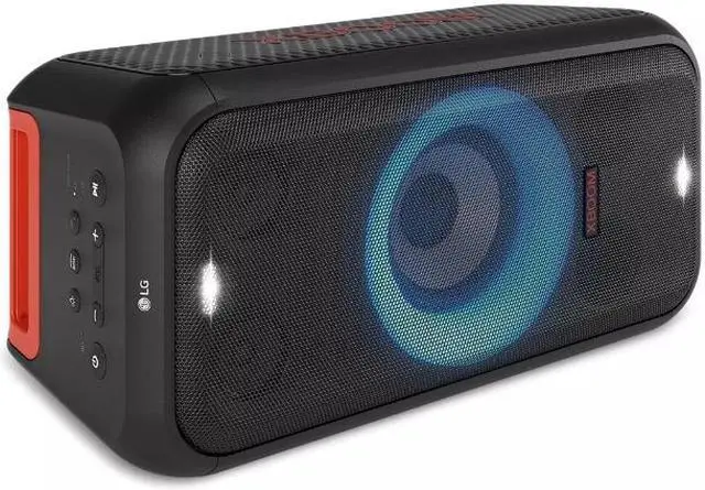 Alt view image 5 of 8 - LG XBOOM XL5S Portable Tower Speaker with Multi-Ring Lighting