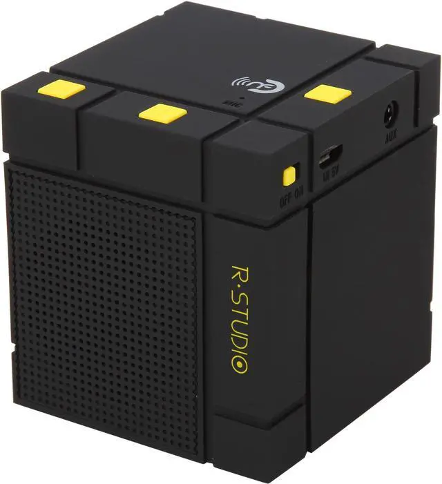 Main image of Rosewill R-Studio - MINI RUBIC-BK - Portable Bluetooth Speaker with NFC and Handsfree Mic