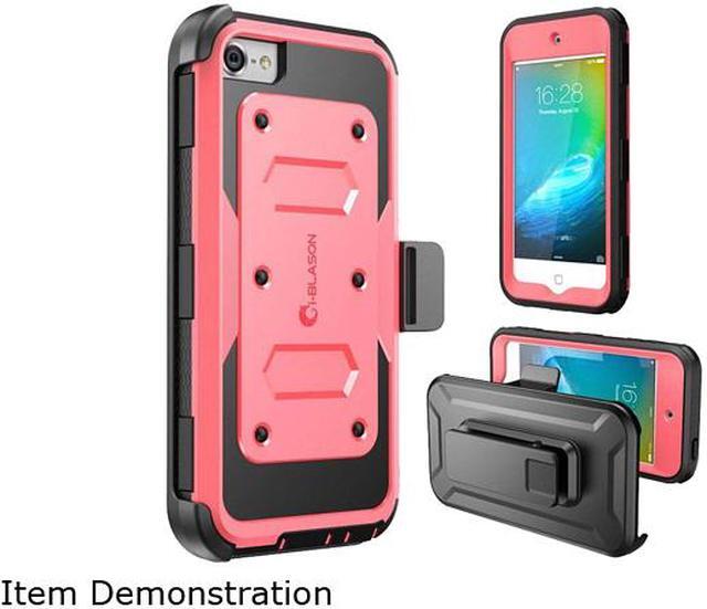 Alt view image 2 of 7 - i-Blason Apple iPod Touch (5th & 6th Generations) Case - Armorbox Series Fullbody Case with Screen Protector iTouch-6G-Armorbox-Pink