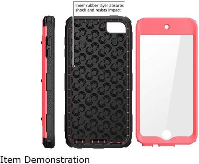 Alt view image 4 of 7 - i-Blason Apple iPod Touch (5th & 6th Generations) Case - Armorbox Series Fullbody Case with Screen Protector iTouch-6G-Armorbox-Pink