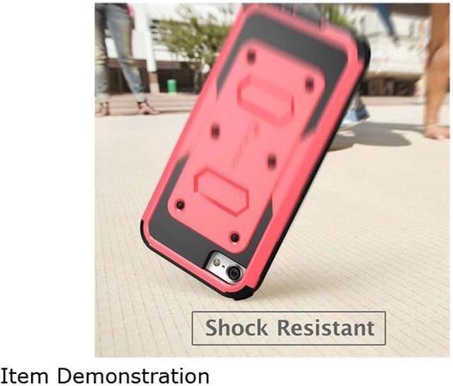 Alt view image 6 of 7 - i-Blason Apple iPod Touch (5th & 6th Generations) Case - Armorbox Series Fullbody Case with Screen Protector iTouch-6G-Armorbox-Pink