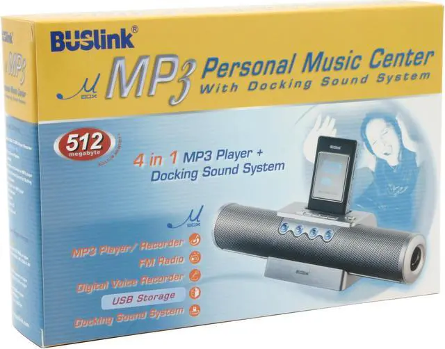 Alt view image 11 of 11 - BUSlink MP3 Player MP3-MC512