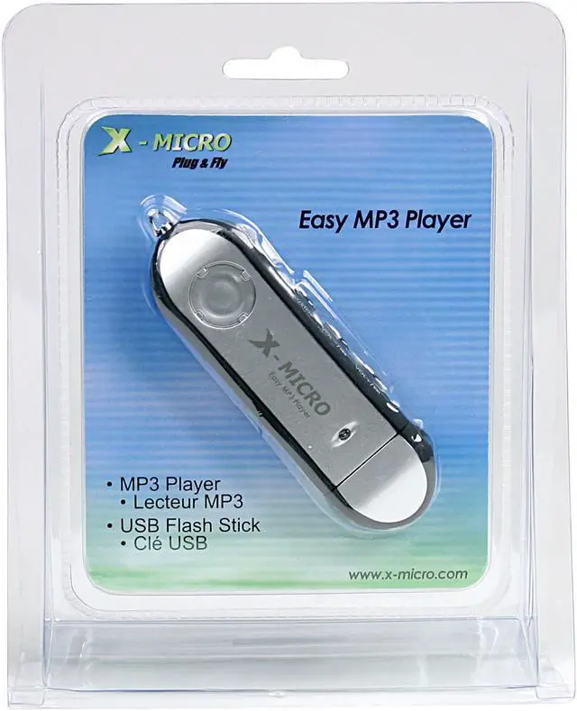 Alt view image 6 of 6 - X-MICRO 128MB MP3 Player XMP3D-128