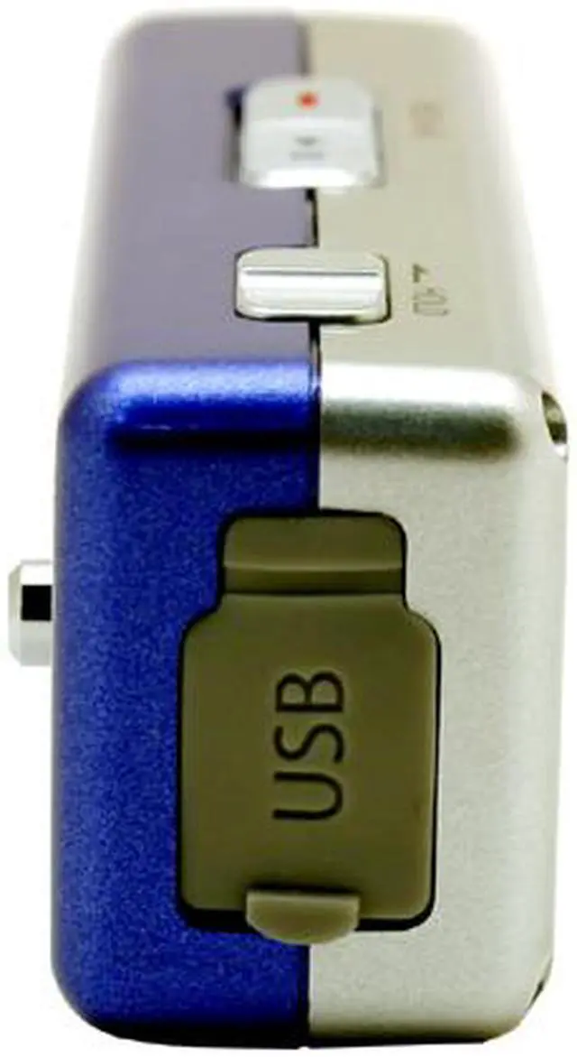 Alt view image 4 of 7 - iAUDIO Blue 512MB MP3 Player U2-512BU