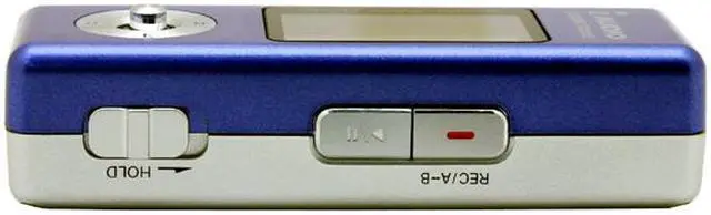 Alt view image 5 of 7 - iAUDIO Blue 512MB MP3 Player U2-512BU