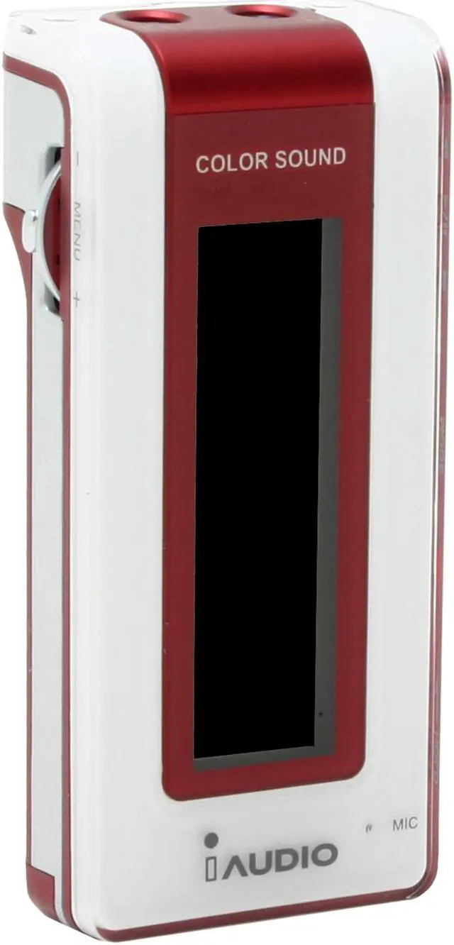 Alt view image 2 of 10 - iAUDIO Red 256MB MP3 Player I5-256RD