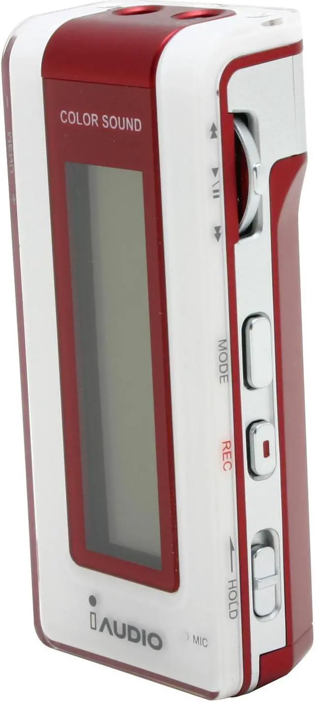 Alt view image 4 of 10 - iAUDIO Red 256MB MP3 Player I5-256RD