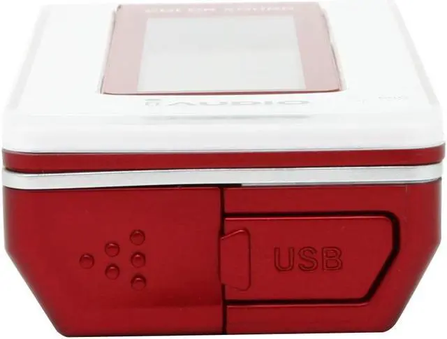Alt view image 7 of 10 - iAUDIO Red 256MB MP3 Player I5-256RD