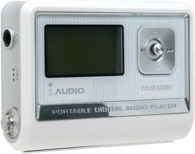 Alt view image 2 of 10 - iAUDIO White 2GB MP3 Player G3-2048SW