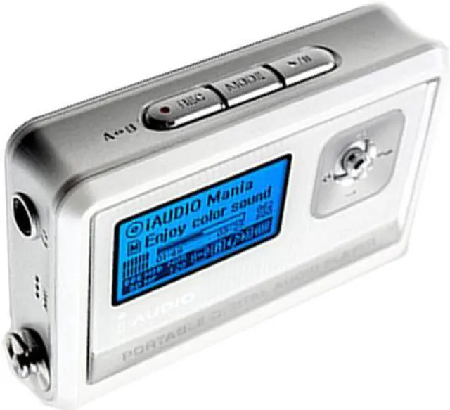 Main image of iAUDIO White 2GB MP3 Player G3-2048SW