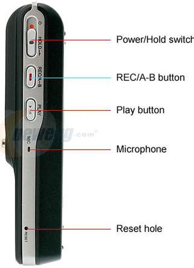 Alt view image 6 of 11 - iAUDIO X5 Black 30GB MP3 / MP4 Player X5L