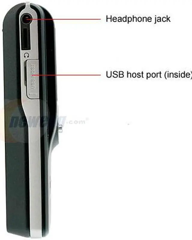 Alt view image 5 of 11 - iAUDIO X5 Black 30GB MP3 / MP4 Player X5L