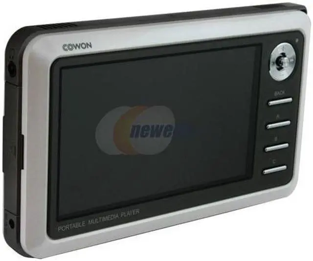 Alt view image 2 of 13 - COWON A2 4" White 20GB MP3 / MP4 Player A2-20WH