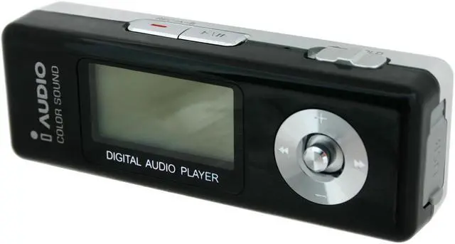 Alt view image 2 of 11 - iAUDIO U2 Black 2GB MP3 Player U2-2048BL