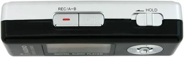 Alt view image 6 of 11 - iAUDIO U2 Black 2GB MP3 Player U2-2048BL