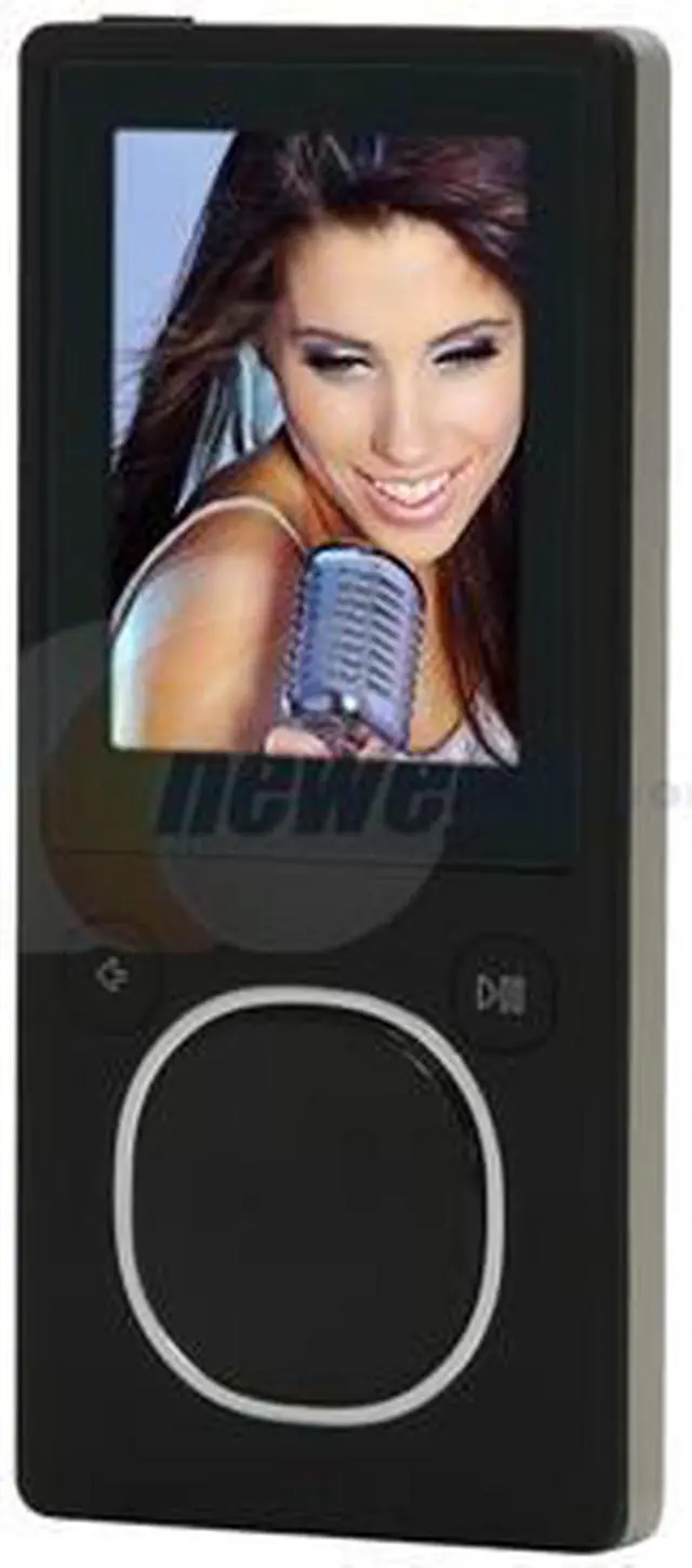 Alt view image 2 of 12 - Microsoft Zune 1.8" Black 4GB MP3 / MP4 Player