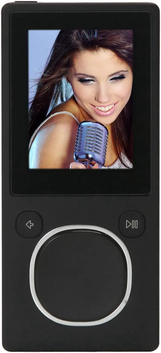 Alt view image 9 of 12 - Microsoft Zune 1.8" Black 4GB MP3 / MP4 Player