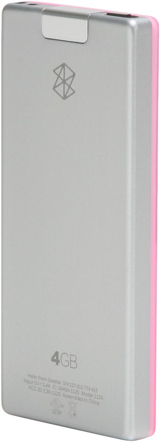 Alt view image 6 of 12 - Microsoft Zune 1.8" Pink 4GB MP3 / MP4 Player