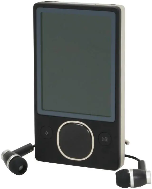 Alt view image 2 of 10 - Microsoft Zune 3.2" Black 80GB MP3 / MP4 Player